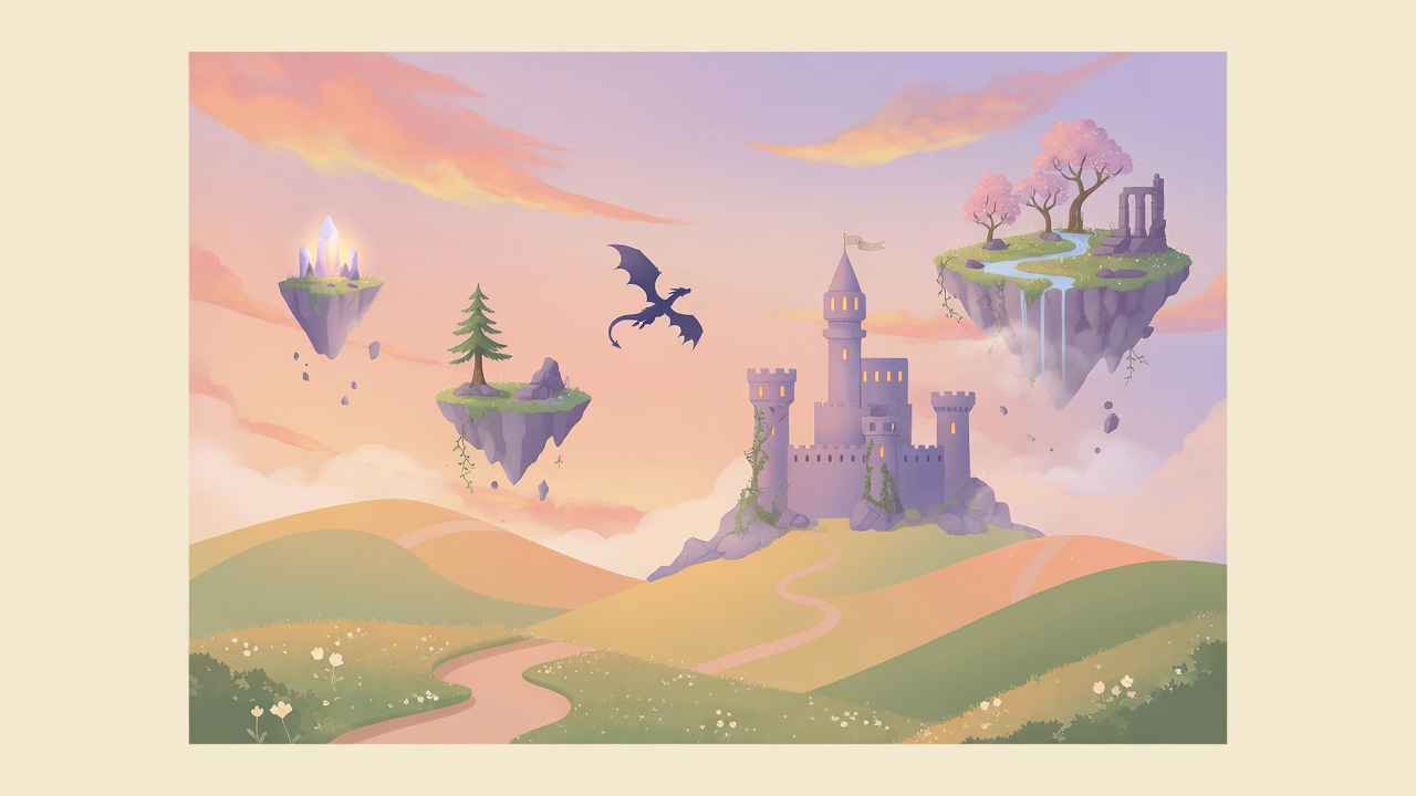 異世界ファンタジーの風景